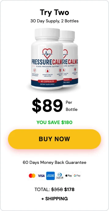 PressureCalmX 2 bottles